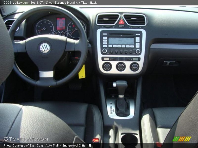 Silver Essence Metallic / Titan Black 2008 Volkswagen Eos 2.0T