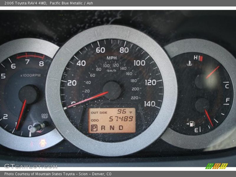 Pacific Blue Metallic / Ash 2006 Toyota RAV4 4WD