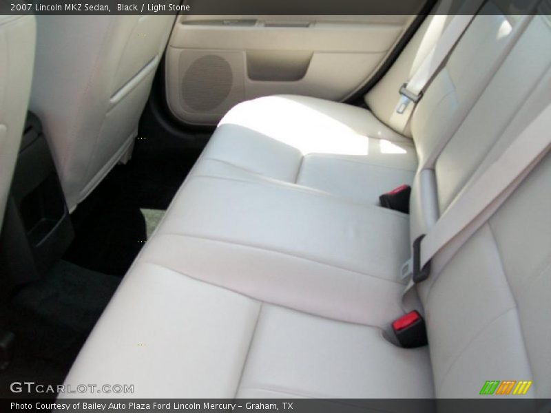 Black / Light Stone 2007 Lincoln MKZ Sedan