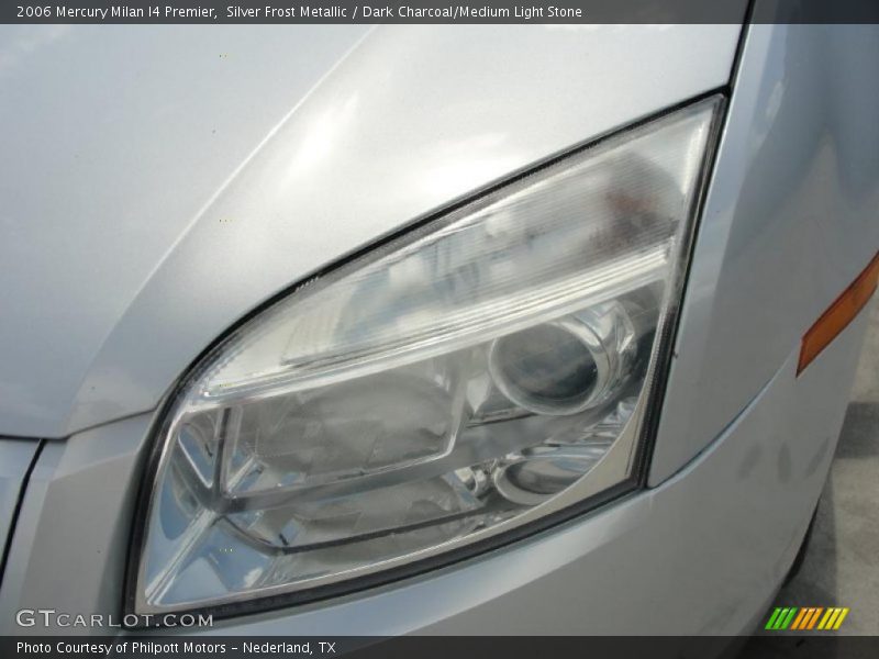 Silver Frost Metallic / Dark Charcoal/Medium Light Stone 2006 Mercury Milan I4 Premier