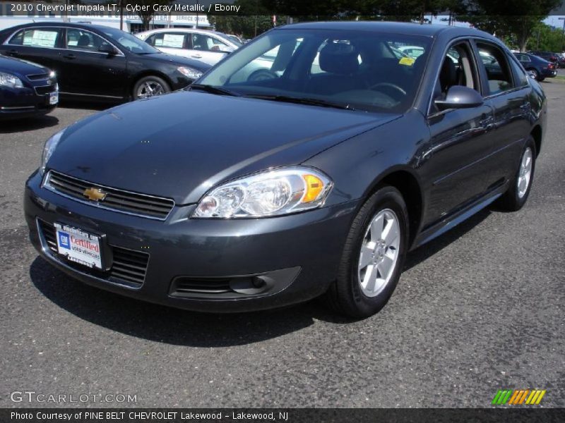 Cyber Gray Metallic / Ebony 2010 Chevrolet Impala LT