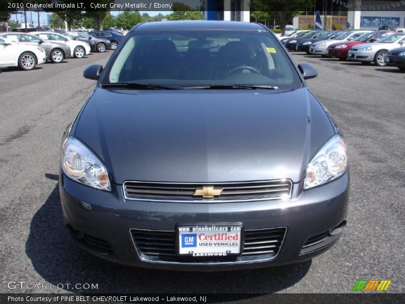 Cyber Gray Metallic / Ebony 2010 Chevrolet Impala LT