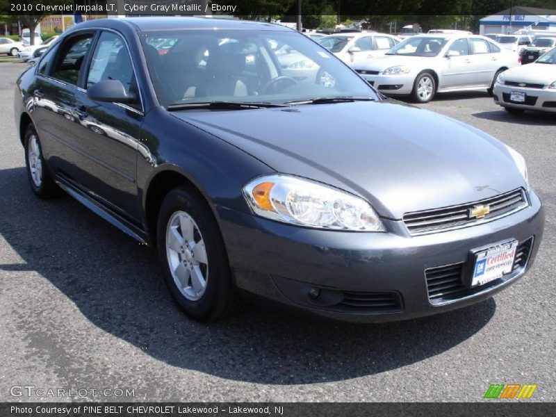 Cyber Gray Metallic / Ebony 2010 Chevrolet Impala LT