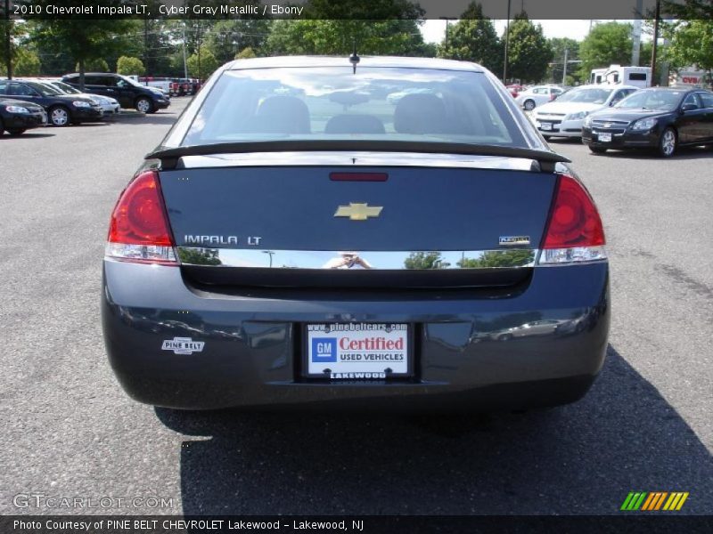 Cyber Gray Metallic / Ebony 2010 Chevrolet Impala LT
