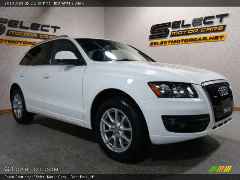 Ibis White / Black 2010 Audi Q5 3.2 quattro