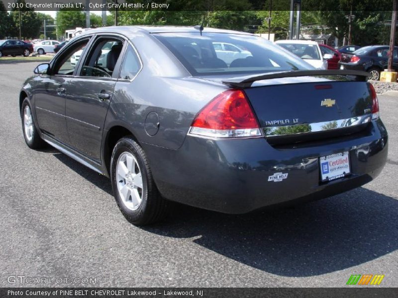 Cyber Gray Metallic / Ebony 2010 Chevrolet Impala LT