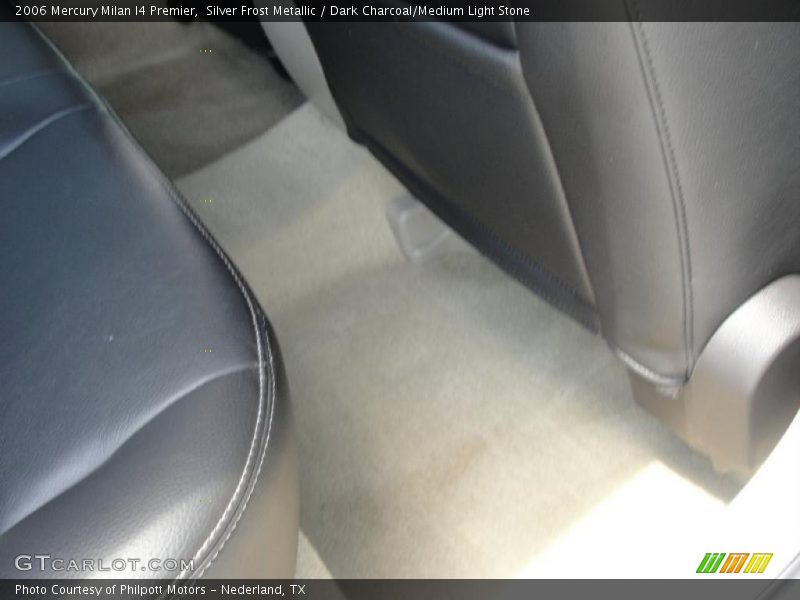 Silver Frost Metallic / Dark Charcoal/Medium Light Stone 2006 Mercury Milan I4 Premier