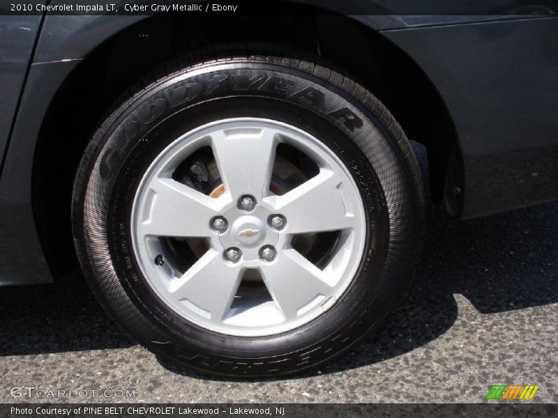 Cyber Gray Metallic / Ebony 2010 Chevrolet Impala LT