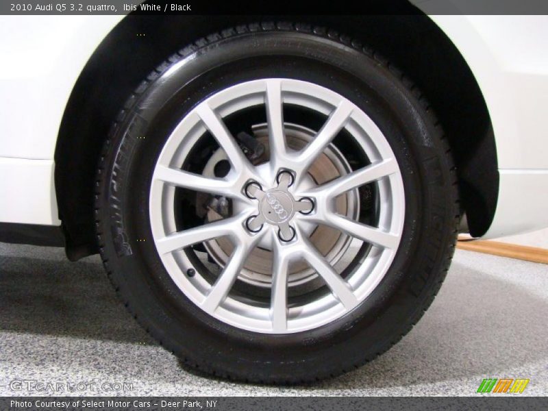 Ibis White / Black 2010 Audi Q5 3.2 quattro