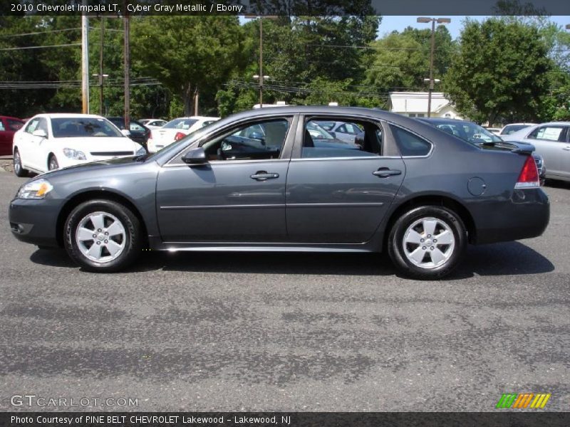 Cyber Gray Metallic / Ebony 2010 Chevrolet Impala LT