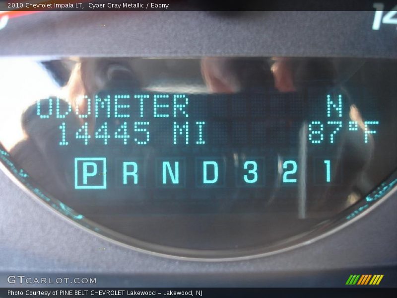 Cyber Gray Metallic / Ebony 2010 Chevrolet Impala LT