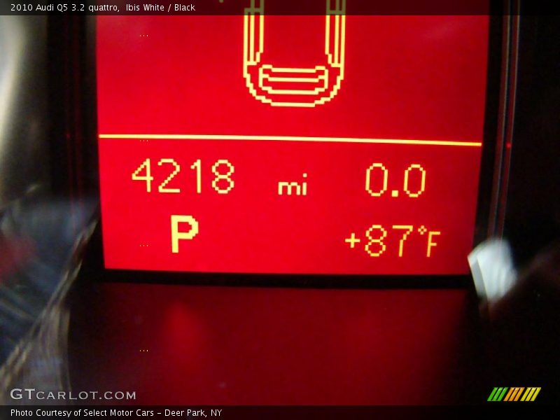 Ibis White / Black 2010 Audi Q5 3.2 quattro