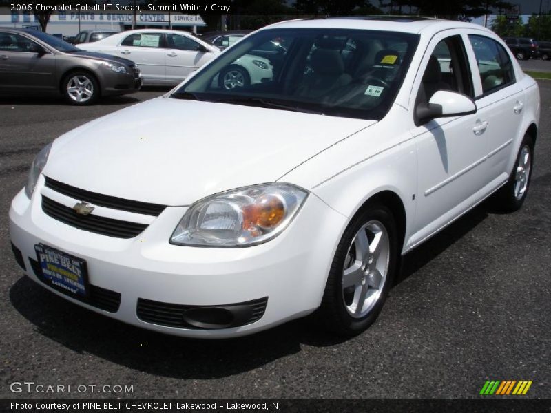 Summit White / Gray 2006 Chevrolet Cobalt LT Sedan