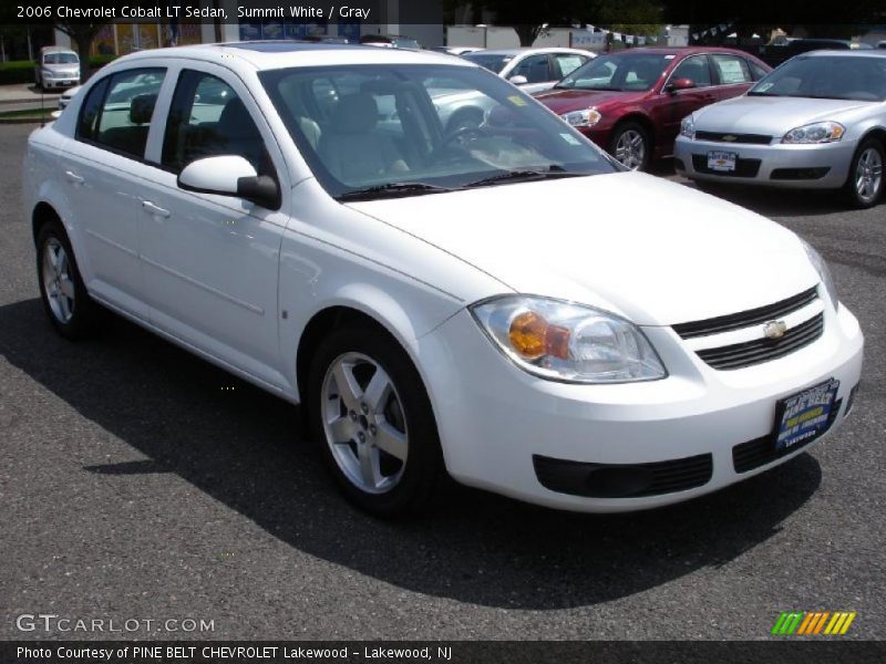 Summit White / Gray 2006 Chevrolet Cobalt LT Sedan