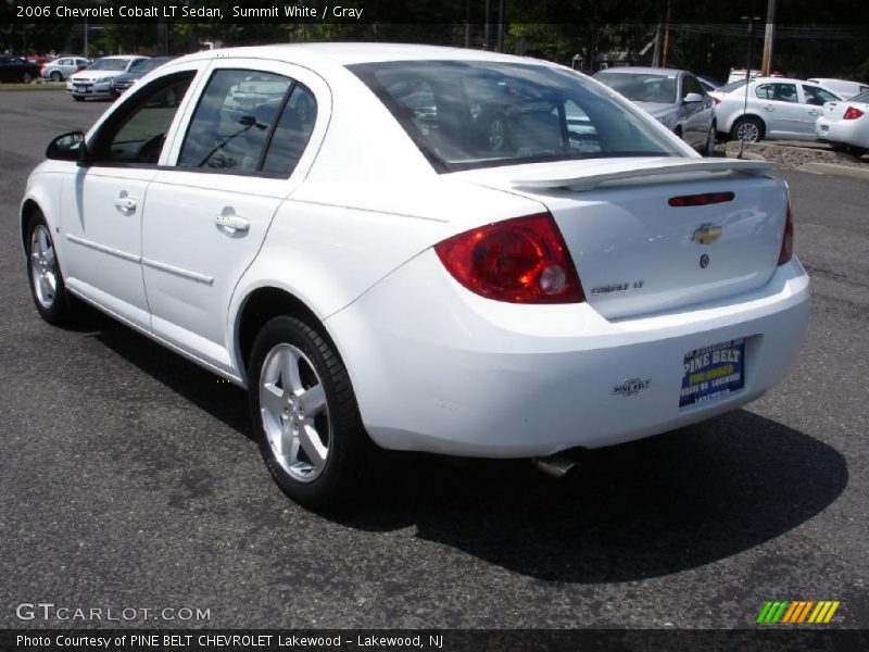 Summit White / Gray 2006 Chevrolet Cobalt LT Sedan