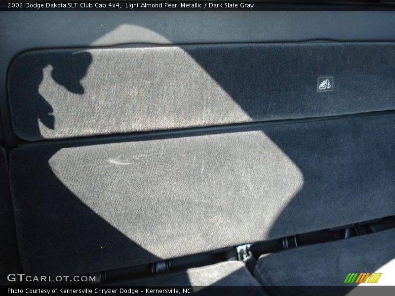 Light Almond Pearl Metallic / Dark Slate Gray 2002 Dodge Dakota SLT Club Cab 4x4