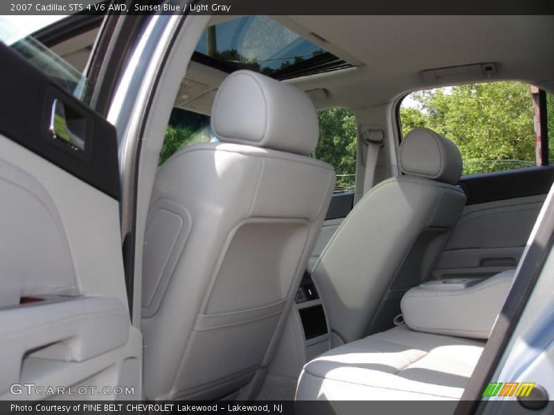 Sunset Blue / Light Gray 2007 Cadillac STS 4 V6 AWD