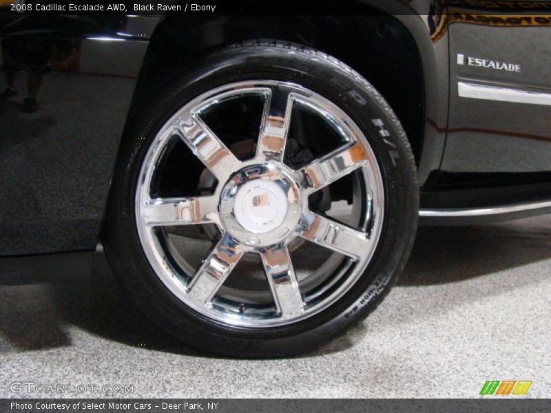 Black Raven / Ebony 2008 Cadillac Escalade AWD