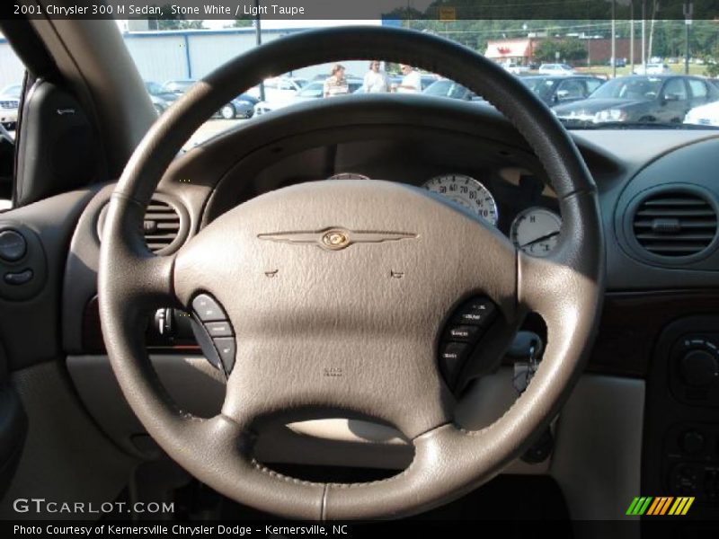 Stone White / Light Taupe 2001 Chrysler 300 M Sedan