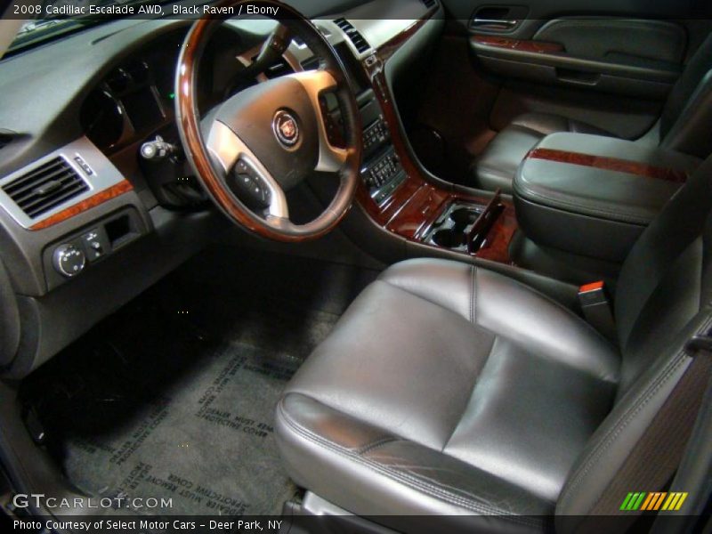 Black Raven / Ebony 2008 Cadillac Escalade AWD