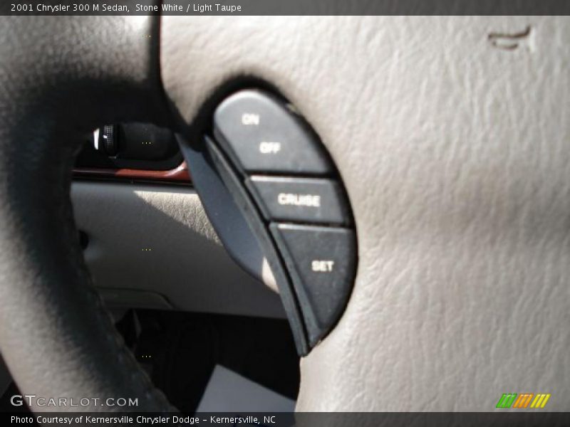 Stone White / Light Taupe 2001 Chrysler 300 M Sedan