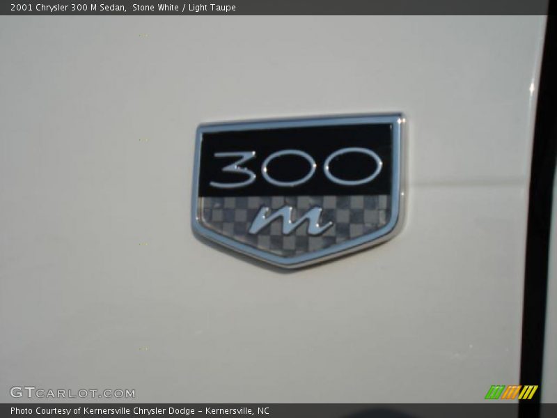 Stone White / Light Taupe 2001 Chrysler 300 M Sedan