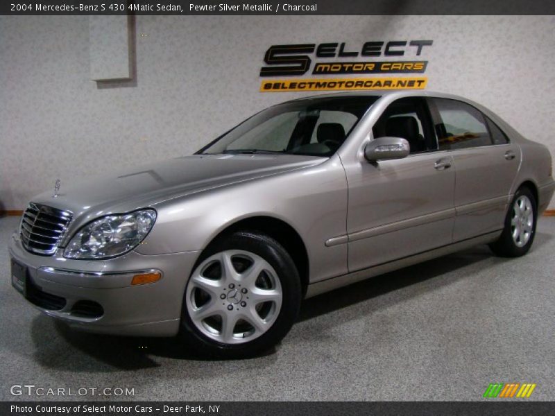 Pewter Silver Metallic / Charcoal 2004 Mercedes-Benz S 430 4Matic Sedan