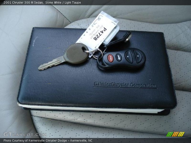 Stone White / Light Taupe 2001 Chrysler 300 M Sedan