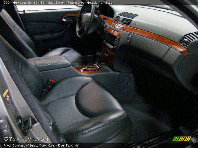 Pewter Silver Metallic / Charcoal 2004 Mercedes-Benz S 430 4Matic Sedan