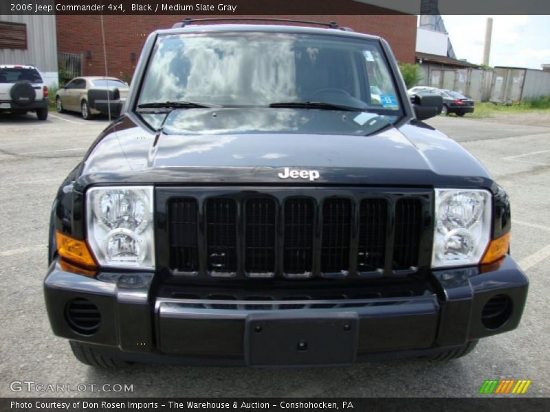 Black / Medium Slate Gray 2006 Jeep Commander 4x4