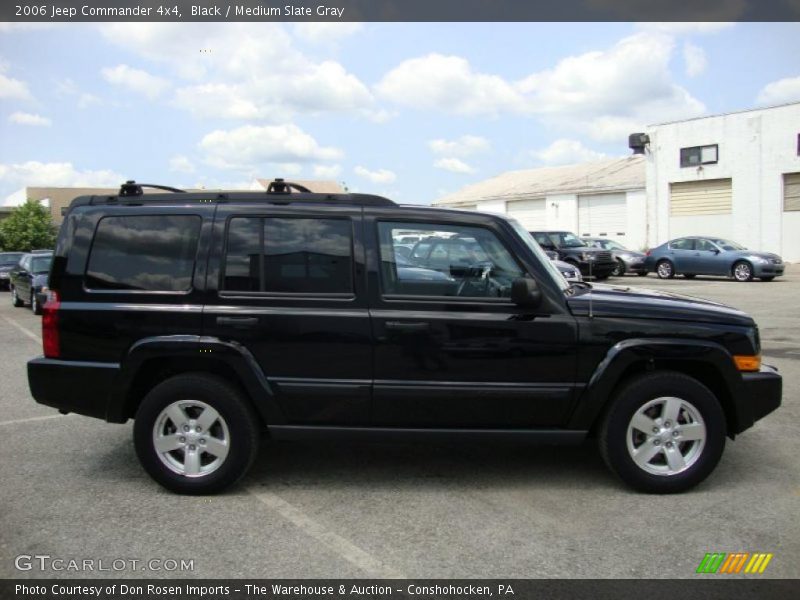 Black / Medium Slate Gray 2006 Jeep Commander 4x4
