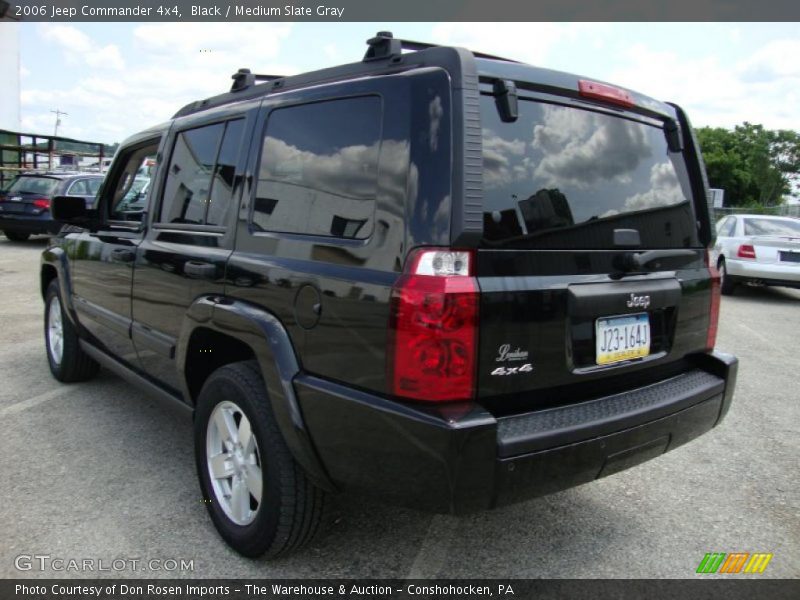Black / Medium Slate Gray 2006 Jeep Commander 4x4