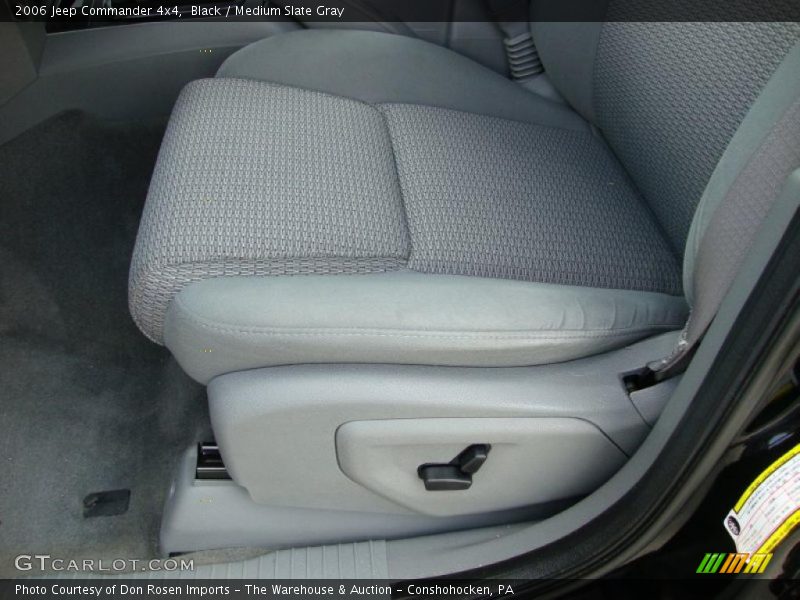 Black / Medium Slate Gray 2006 Jeep Commander 4x4