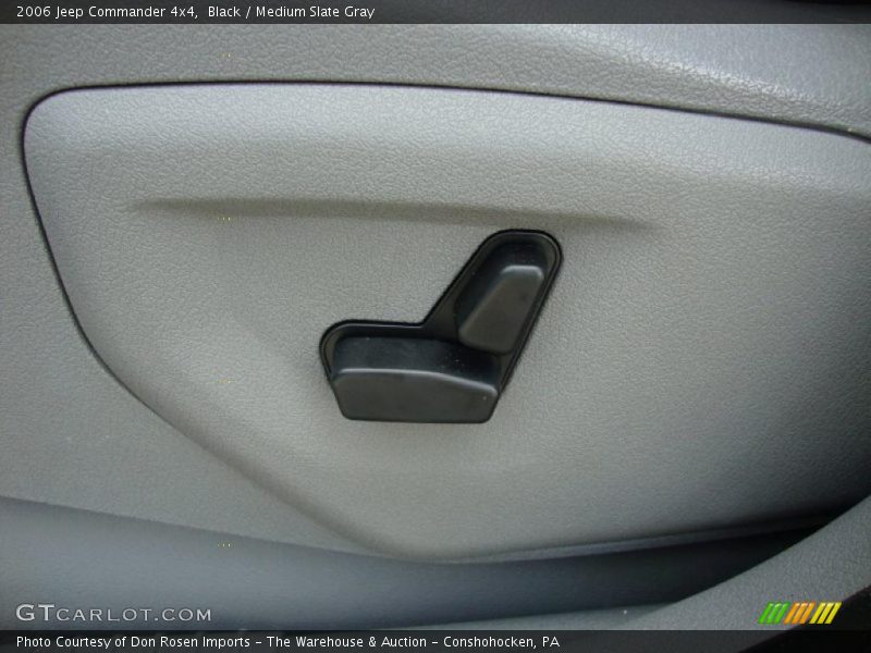Black / Medium Slate Gray 2006 Jeep Commander 4x4