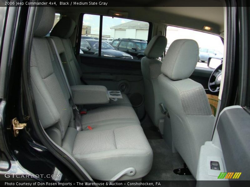 Black / Medium Slate Gray 2006 Jeep Commander 4x4
