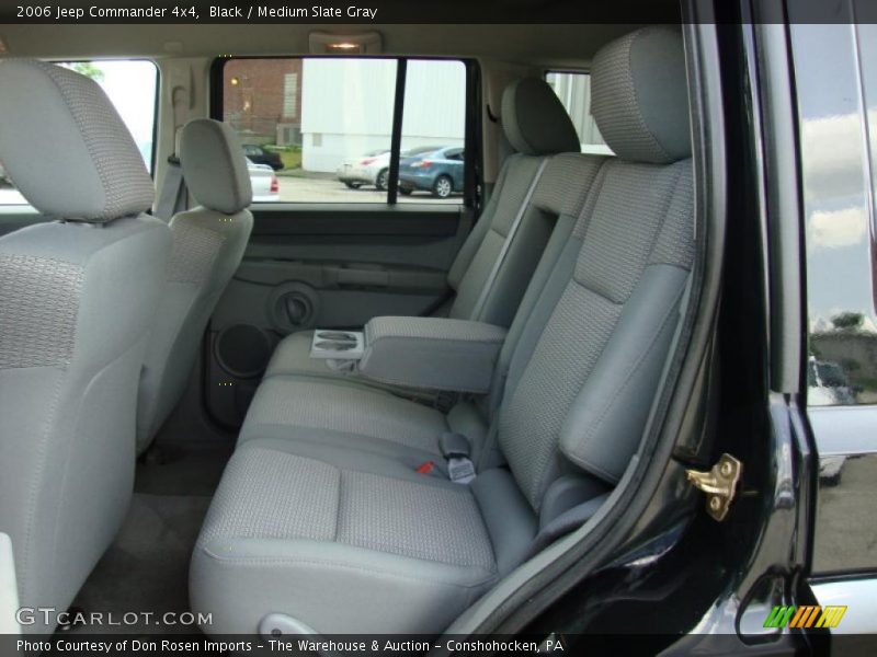Black / Medium Slate Gray 2006 Jeep Commander 4x4