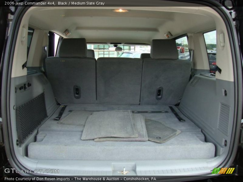 Black / Medium Slate Gray 2006 Jeep Commander 4x4