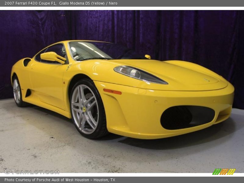 Giallo Modena DS (Yellow) / Nero 2007 Ferrari F430 Coupe F1