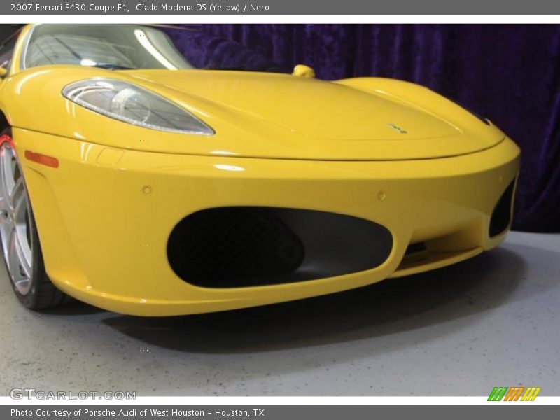 Giallo Modena DS (Yellow) / Nero 2007 Ferrari F430 Coupe F1