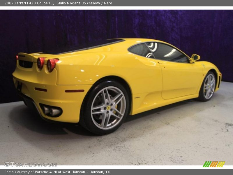 Giallo Modena DS (Yellow) / Nero 2007 Ferrari F430 Coupe F1