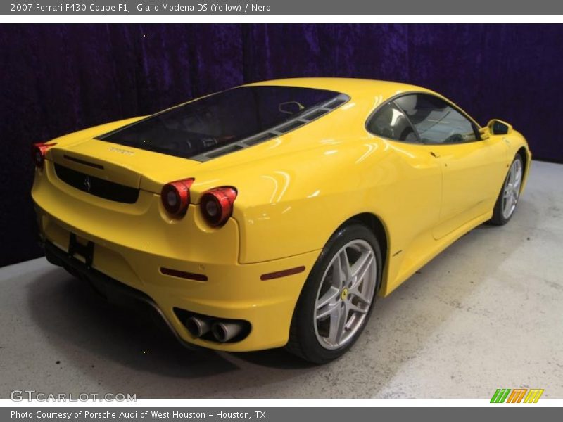 Giallo Modena DS (Yellow) / Nero 2007 Ferrari F430 Coupe F1