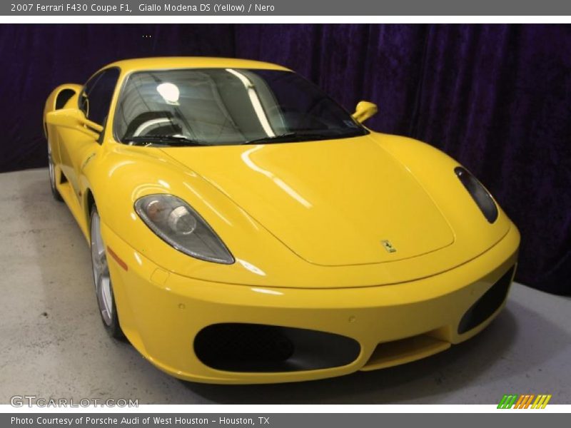 Giallo Modena DS (Yellow) / Nero 2007 Ferrari F430 Coupe F1