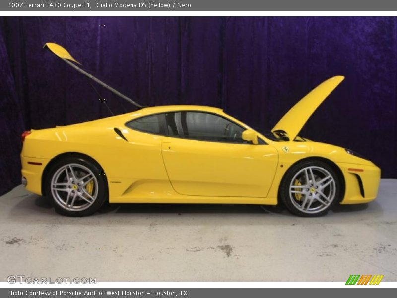 Giallo Modena DS (Yellow) / Nero 2007 Ferrari F430 Coupe F1
