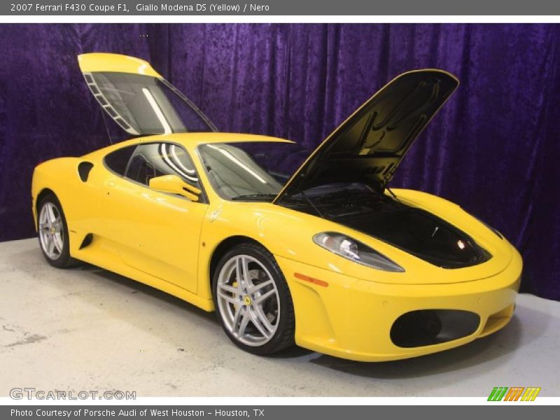Giallo Modena DS (Yellow) / Nero 2007 Ferrari F430 Coupe F1