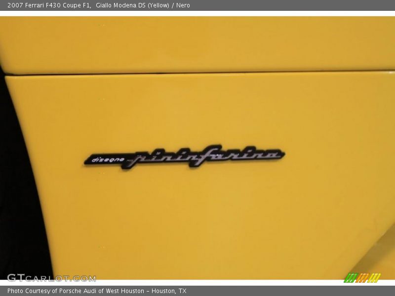 Giallo Modena DS (Yellow) / Nero 2007 Ferrari F430 Coupe F1