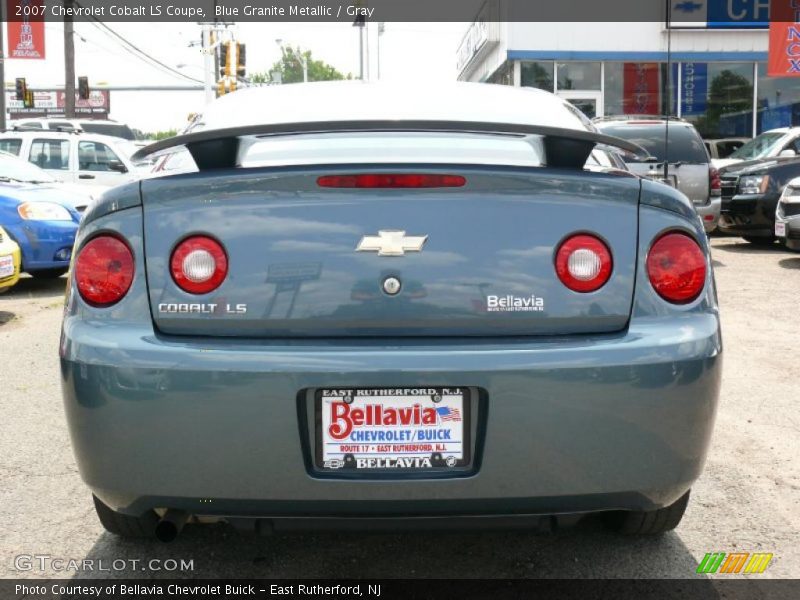 Blue Granite Metallic / Gray 2007 Chevrolet Cobalt LS Coupe