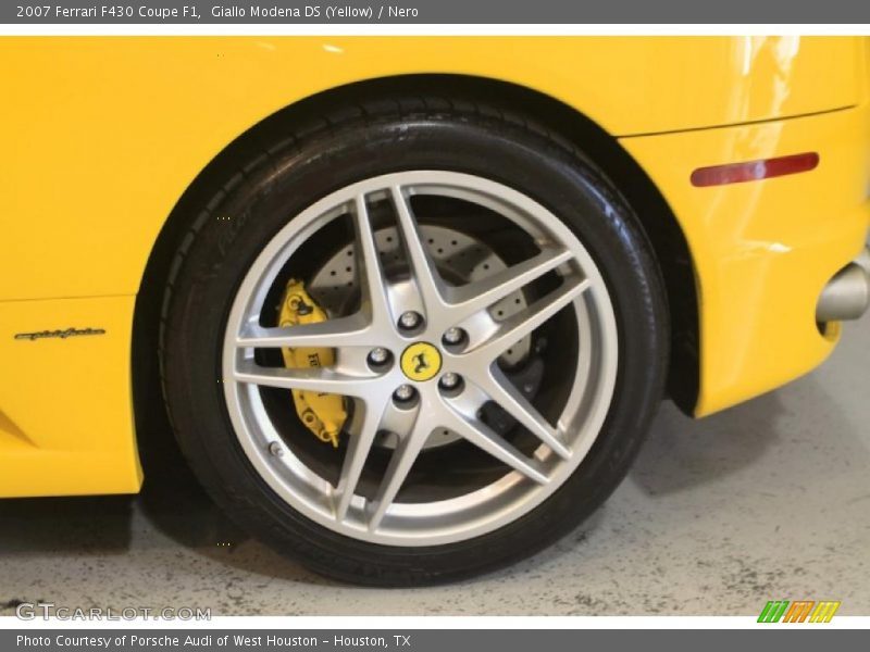 Giallo Modena DS (Yellow) / Nero 2007 Ferrari F430 Coupe F1