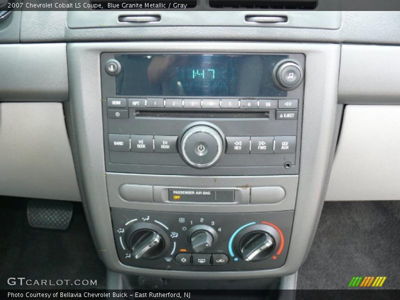 Blue Granite Metallic / Gray 2007 Chevrolet Cobalt LS Coupe