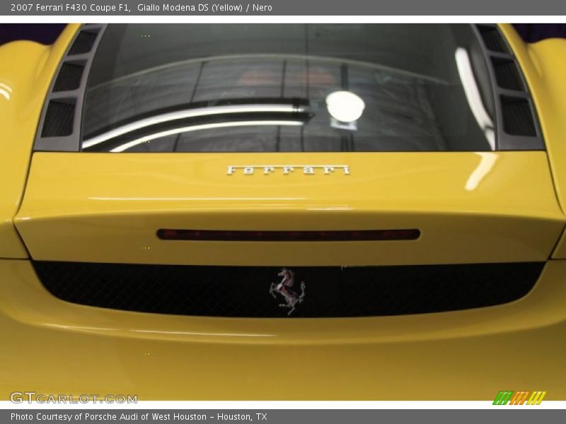 Giallo Modena DS (Yellow) / Nero 2007 Ferrari F430 Coupe F1