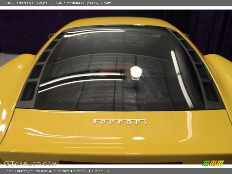 Giallo Modena DS (Yellow) / Nero 2007 Ferrari F430 Coupe F1